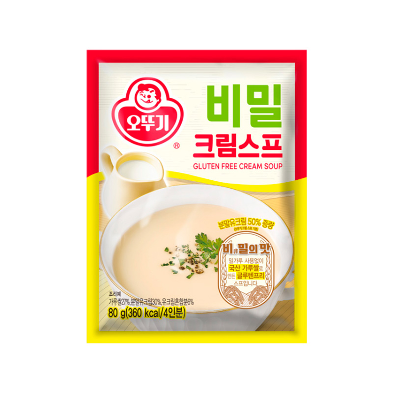 OTTOGI Gluten Free Cream Soup 80g x 40