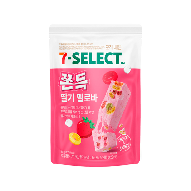 7-ELEVEN Chewy Strawberry Meloba 60g x 6