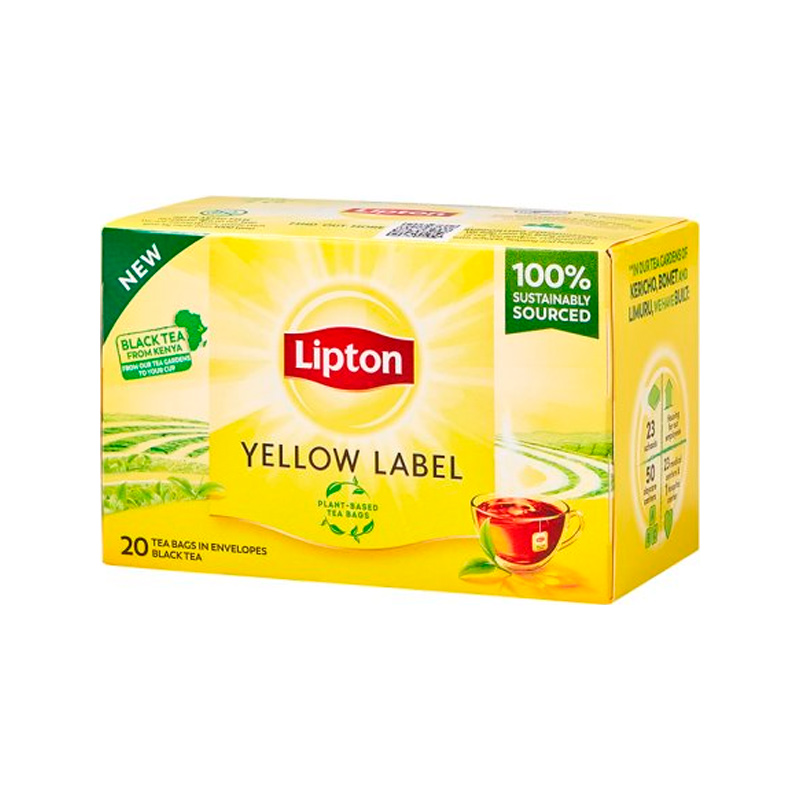 LOTTE CHILSUNG Lipton Yellow Label Tea 2g x 20p x 20