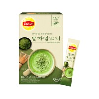 LOTTE CHILSUNG Lipton Matcha Milk Tea 19g x 10p x 12