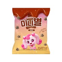 CATCH TINIPING Heartsping Mini Star Chocolate Flavor 60g x 12