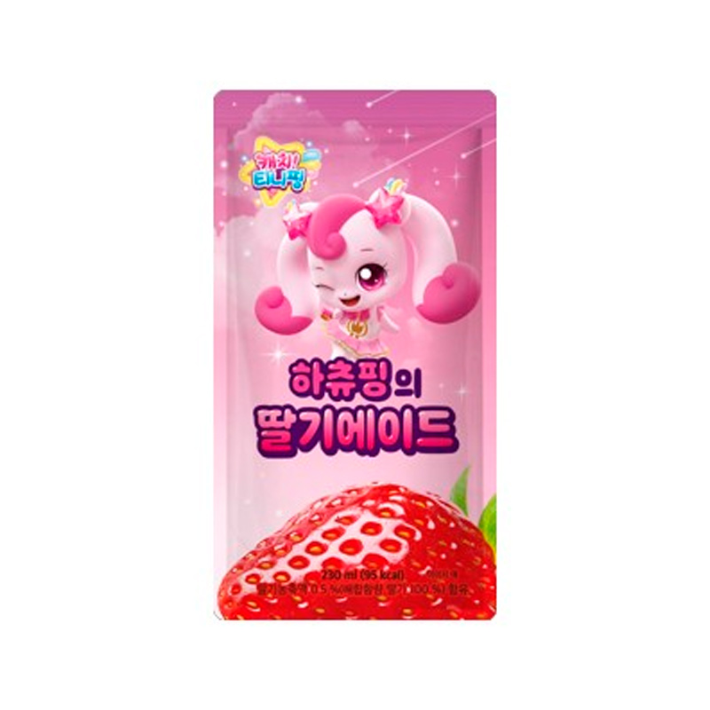 CATCH TINIPING Heartsping Strawberry Ade 230ml x 50