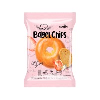 SAMJIN Bagel Chips Garlic Shrimp 30g x 24