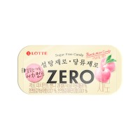 LOTTE Zero Peach Mint Candy 28g x 24