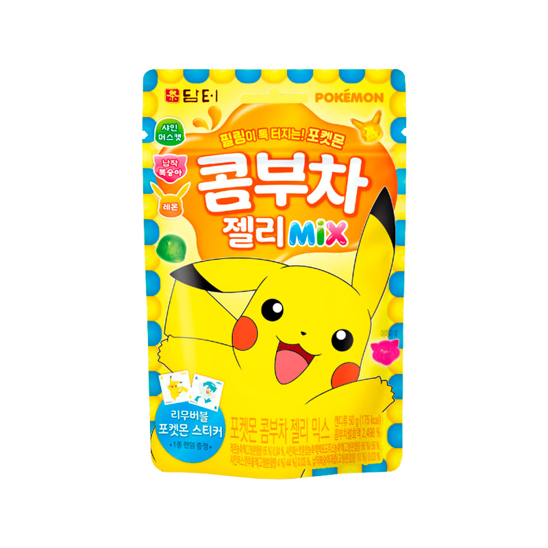 DAMTUH Pokemon Combu Cha Jelly Mix 50g x 40