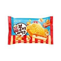 BINGGRAE Pop Corn Fish Shape Samanco (F) 150ml x 30