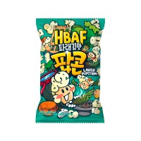 HBAF Green Laver Flavor Popcorn 80g x 12