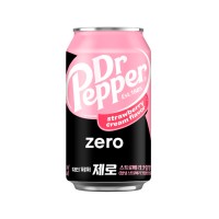 COCA COLA Dr. Pepper Zero Strawberry Cream Flavor 355ml x 24