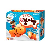 ORION Fish Shape Cake Milk Cream Flavor 348g x 8