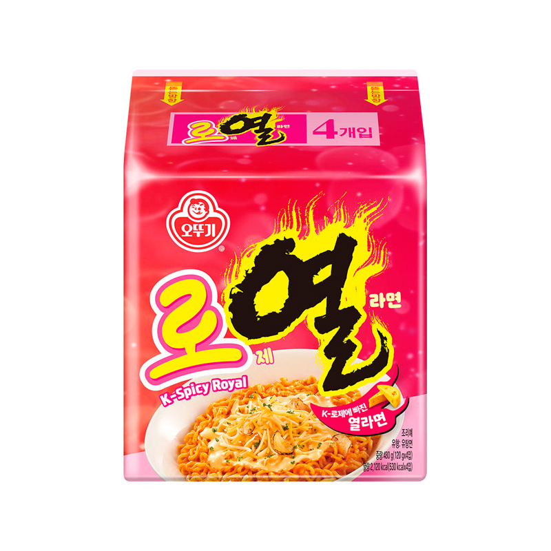 OTOKI K-Spicy Royal Ramen 120g x 4p x 8
