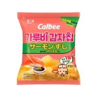 HAITAI Calbee Potato Chips Salmon Sushi Flavor 55g x 12