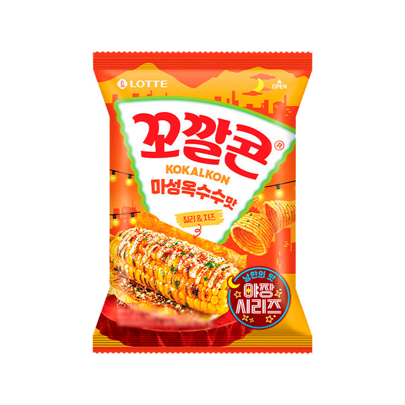 LOTTEWELLFOOD Kokalkon Chili & Cheese Flavor 67g x 12