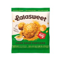 LALASWEET Low Sugar Corn Soup Popcorn 38g x 10