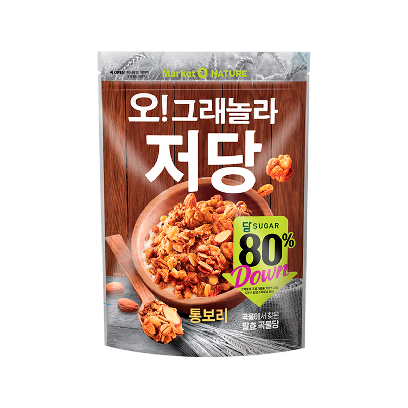 ORION Oh! Granola Low Sugar Whole Barley 255g x 6