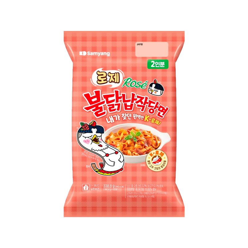 SAMYANG Buldak Dangmyeon Rose Pouch 338.8g x 12