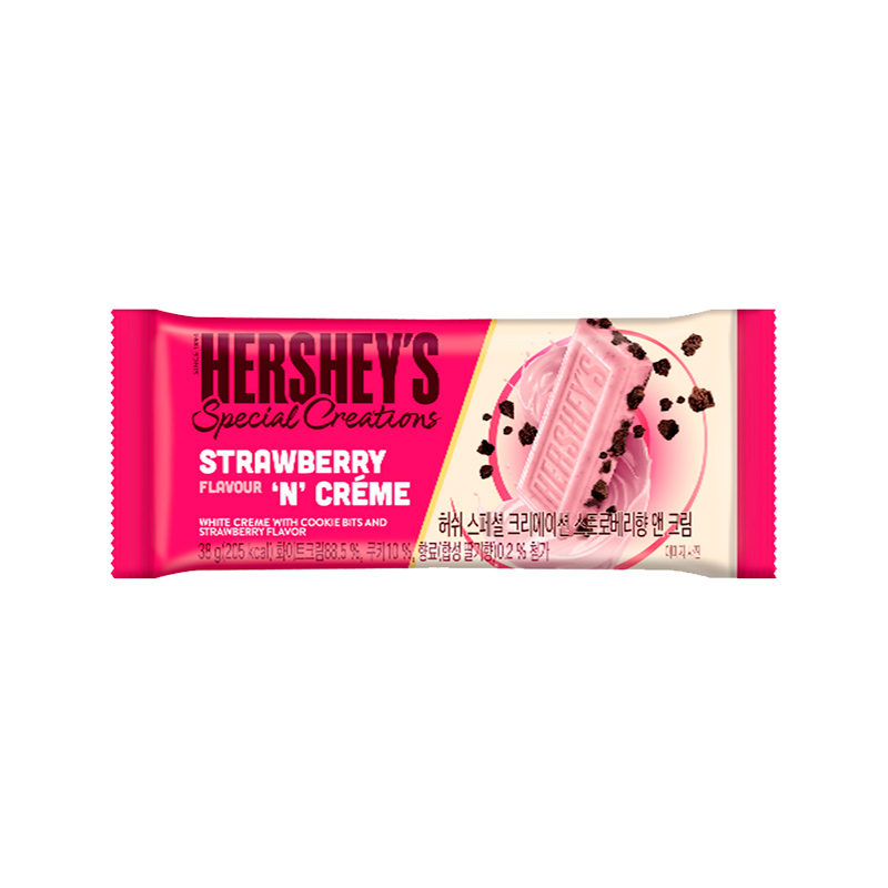 HERSHEY'S Spacial Creations Strawberry N Crème 38g x 96